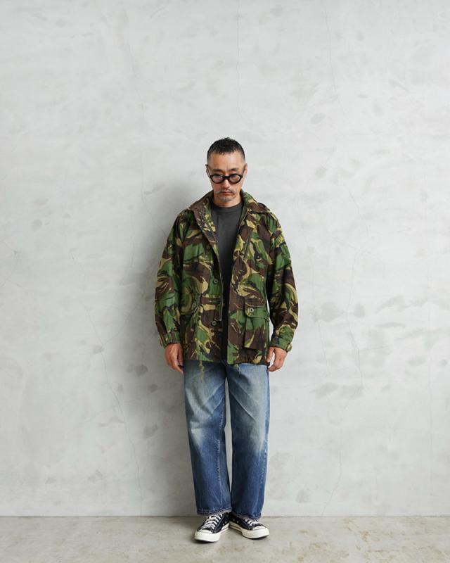 実物 USED イギリス軍 RAF MK2A エアクルー コンバットジャケット DPMカモ【Cx】【I】｜ミリタリージャケット メンズファッション 古着 コットンジャケット 迷彩_1