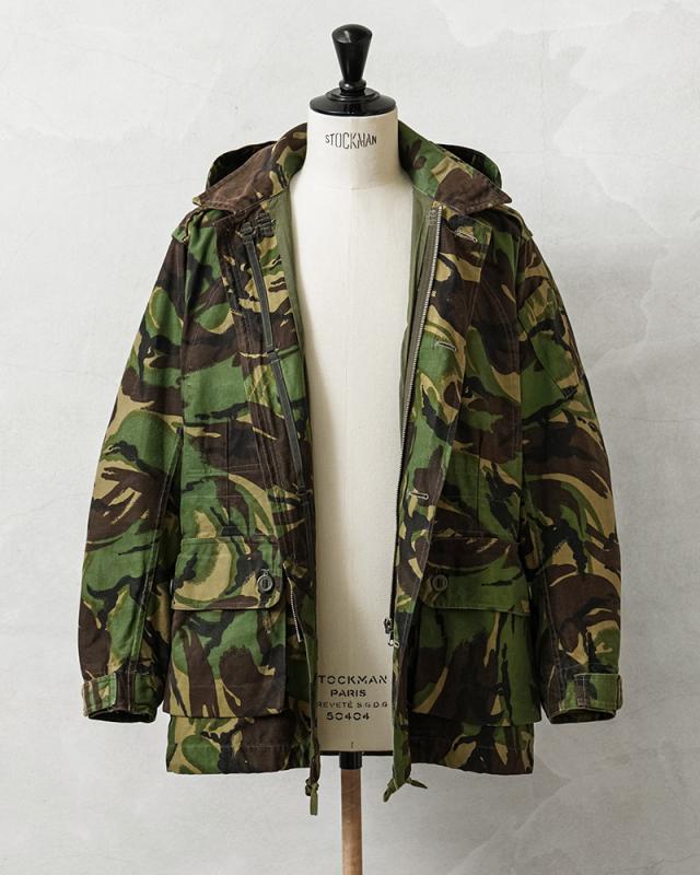 実物 USED イギリス軍 RAF MK2A エアクルー コンバットジャケット DPMカモ【Cx】【I】｜ミリタリージャケット メンズファッション 古着 コットンジャケット 迷彩_5