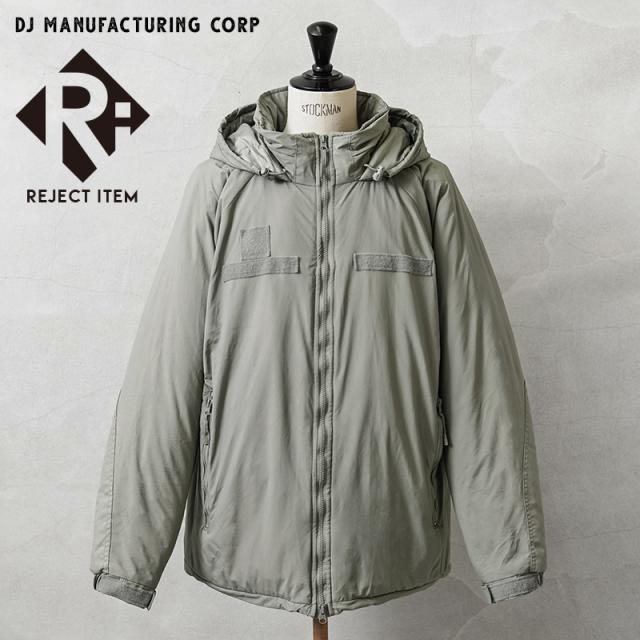リジェクト 訳あり品 実物 USED 米軍 ECWCS Gen III Level 7 ジャケット URBAN GREY【DJ MANUFACTURING CORP】【Cx】 【I】