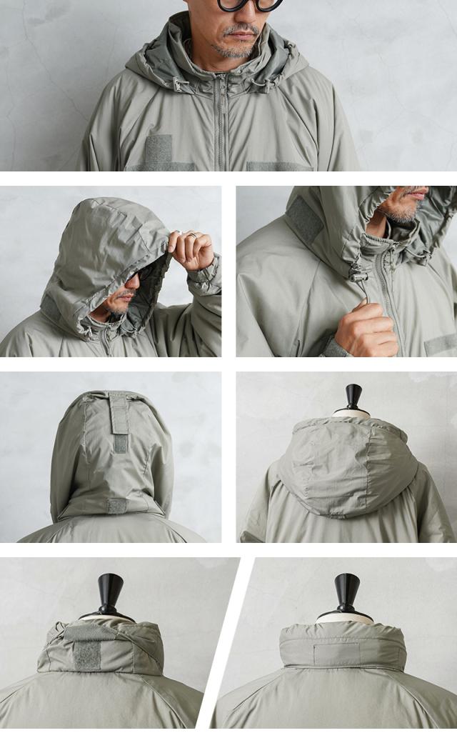 リジェクト 訳あり品 実物 USED 米軍 ECWCS Gen III Level 7 ジャケット URBAN GREY【JADE APPAREL for WT】【Cx】 【I】_12