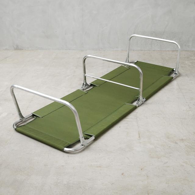 実物 新品 デッドストック 米軍 フォールディングコット（折り畳み簡易ベッド）【一部離島配送不可】【Cx】【I】【K】_3