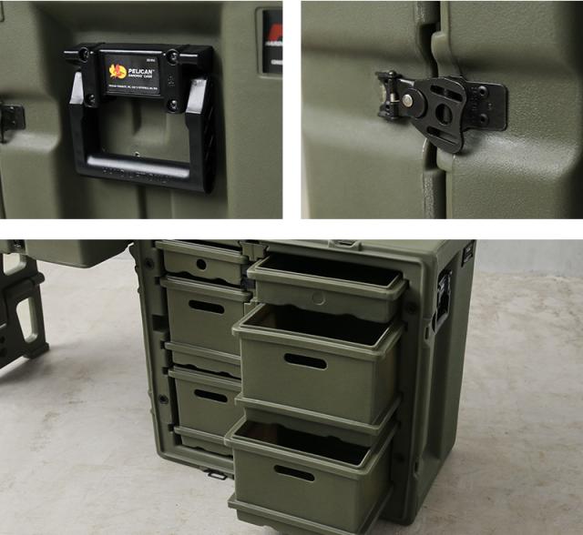 実物 新品 デッドストック 米軍 PELICAN シングル フィールドデスク イス付き【一部離島配送不可】【Cx】【I】【K】_7