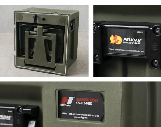 実物 新品 デッドストック 米軍 PELICAN シングル フィールドデスク イス付き【一部離島配送不可】【Cx】【I】【K】_8