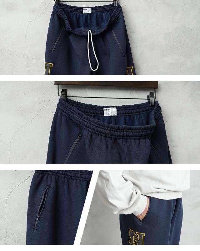 WAIPER.inc デッドストック 米軍 U.S.NAVY リメイク トレーニング用 スウェットパンツ MADE BY SOFFE ポケット付き【I】【Cx】