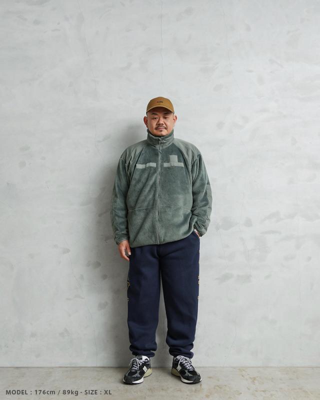 WAIPER.inc デッドストック 米軍 U.S.NAVY リメイク トレーニング用 スウェットパンツ MADE BY SOFFE ポケット付き【I】【Cx】