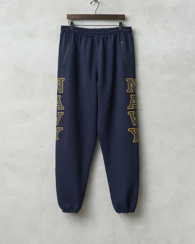 WAIPER.inc デッドストック 米軍 U.S.NAVY リメイク トレーニング用 スウェットパンツ MADE BY SOFFE ポケット付き【I】【Cx】