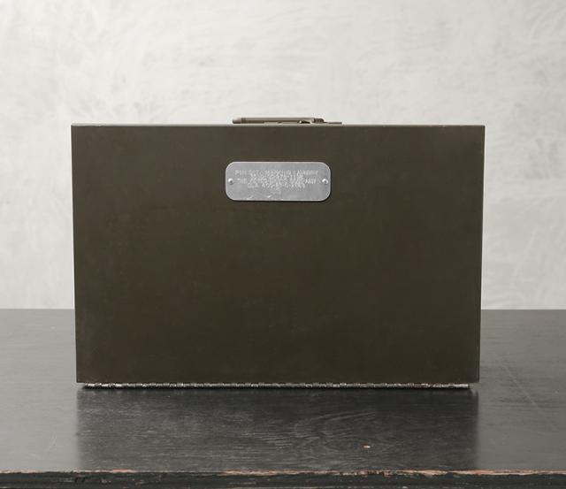 実物 新品 デッドストック 米軍 1980〜1990’s ヴィンテージ 真鍮製 ランドリーピン ケース付き フルセット KEYES DAVIS社製【Cx】【I】_3