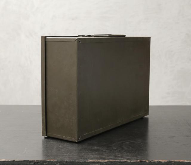 実物 新品 デッドストック 米軍 1980〜1990’s ヴィンテージ 真鍮製 ランドリーピン ケース付き フルセット KEYES DAVIS社製【Cx】【I】_4