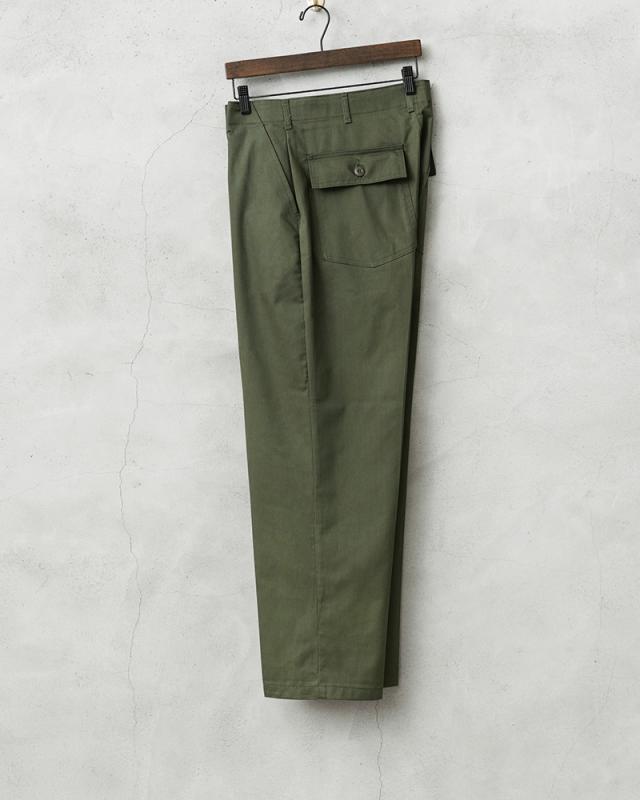リジェクト 訳あり品 実物 新品 デッドストック 米軍 ユーティリティ トラウザーズ OG-507 スラッシュポケット / ファティーグパンツ【Cx】【I】_9