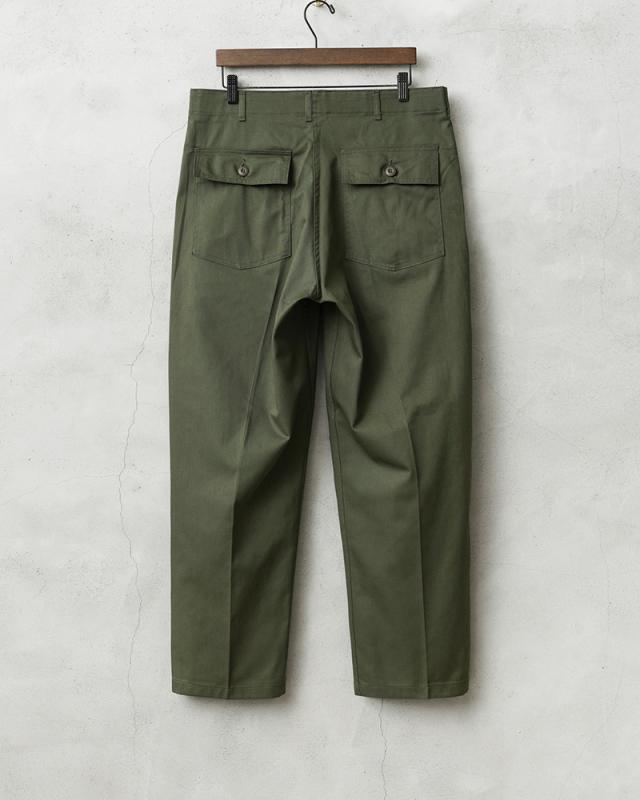 リジェクト 訳あり品 実物 新品 デッドストック 米軍 ユーティリティ トラウザーズ OG-507 スラッシュポケット / ファティーグパンツ【Cx】【I】_10