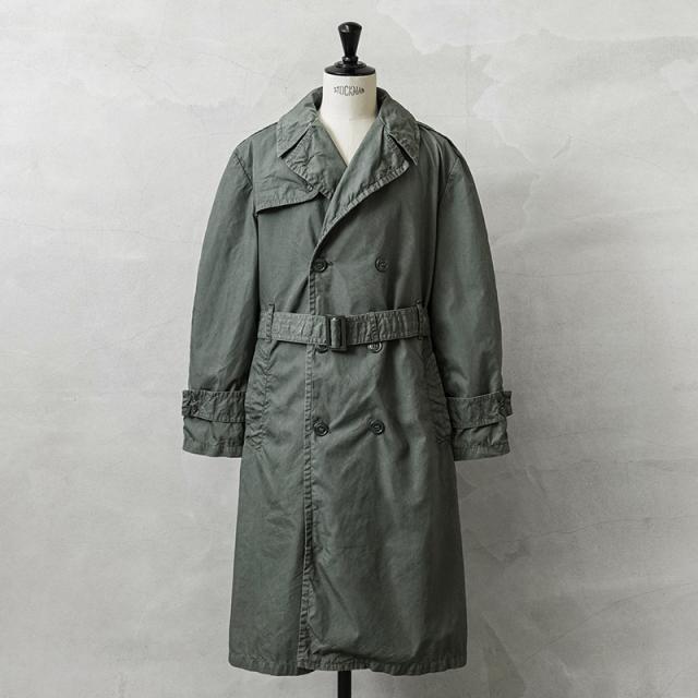 実物 USED 米陸軍（U.S.ARMY）トレンチコート ウエストベルト付き【Cx】【I】
