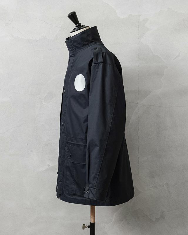 実物 USED オランダ軍 フリースライナー付き スタンドカラー フィールドジャケット NAVY【Cx】【I】_5