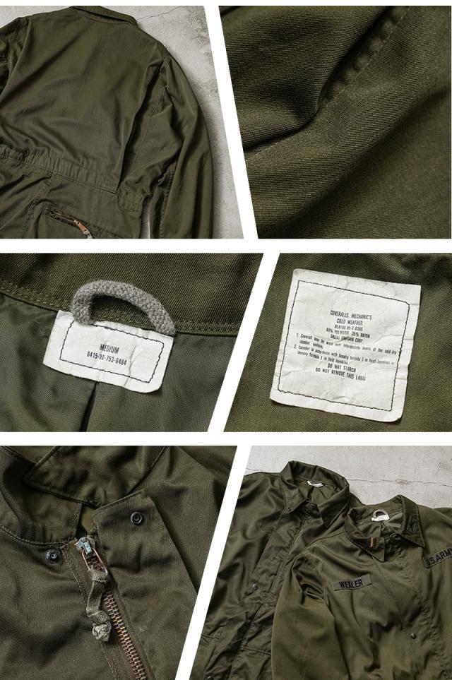実物 USED 米軍 ヘリクルー メカニック カバーオール ブラスジップ【Cx】【I】_8