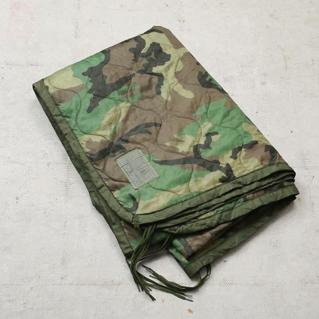 実物 USED 米軍 ポンチョライナー ウッドランド迷彩【Cx】【I】