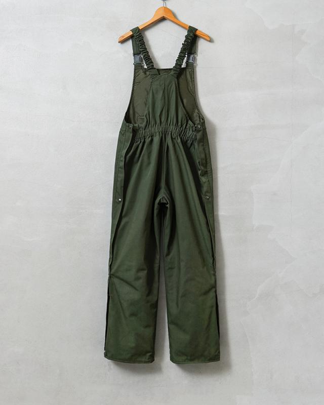 実物 新品 デッドストック イタリア フォレストガード GORE-TEX オーバーパンツ / オーバーオール【Cx】【I】｜ミリタリー メンズ ゴアテックス トラウザー 防水 レインウェア_10