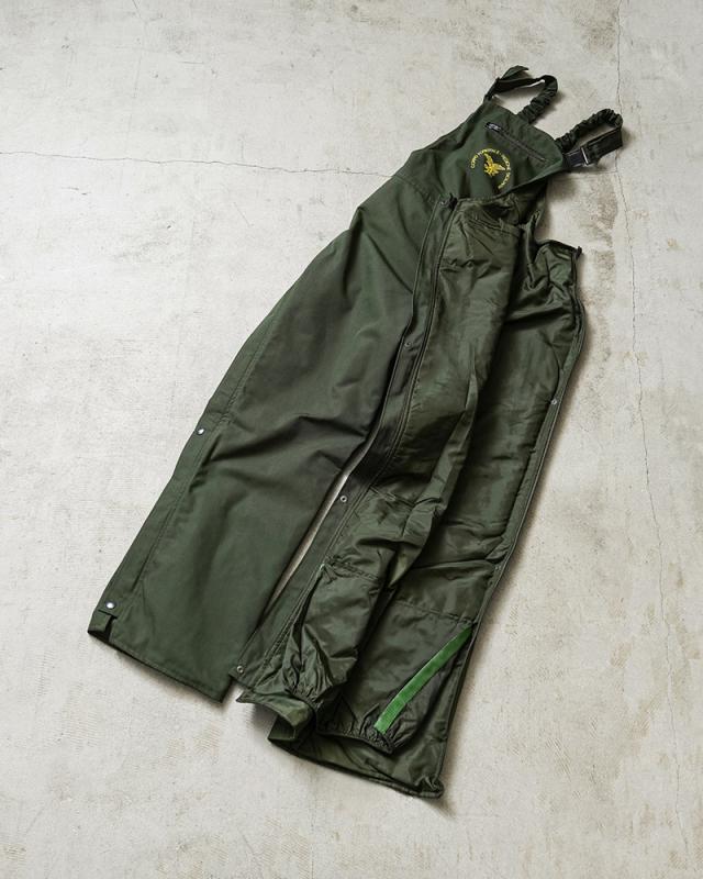 実物 新品 デッドストック イタリア フォレストガード GORE-TEX オーバーパンツ / オーバーオール【Cx】【I】｜ミリタリー メンズ ゴアテックス トラウザー 防水 レインウェア_12