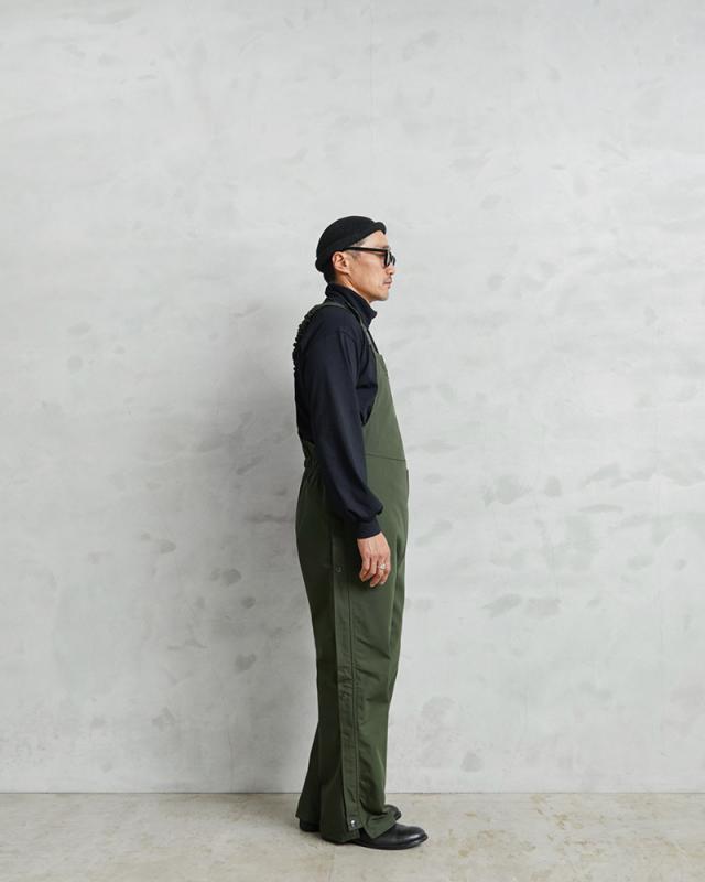 実物 新品 デッドストック イタリア フォレストガード GORE-TEX オーバーパンツ / オーバーオール【Cx】【I】｜ミリタリー メンズ ゴアテックス トラウザー 防水 レインウェア_2