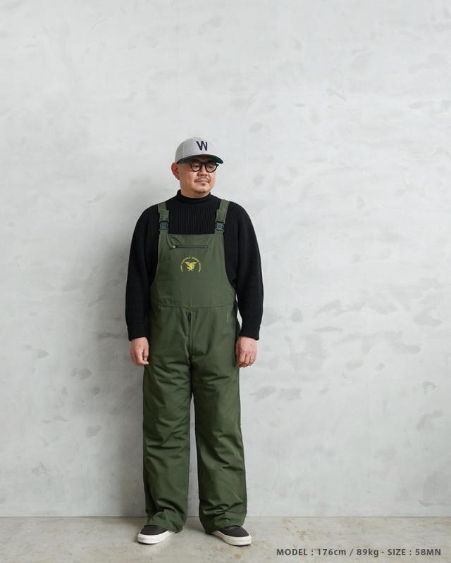 実物 新品 デッドストック イタリア フォレストガード GORE-TEX オーバーパンツ / オーバーオール【Cx】【I】｜ミリタリー メンズ ゴアテックス トラウザー 防水 レインウェア_7