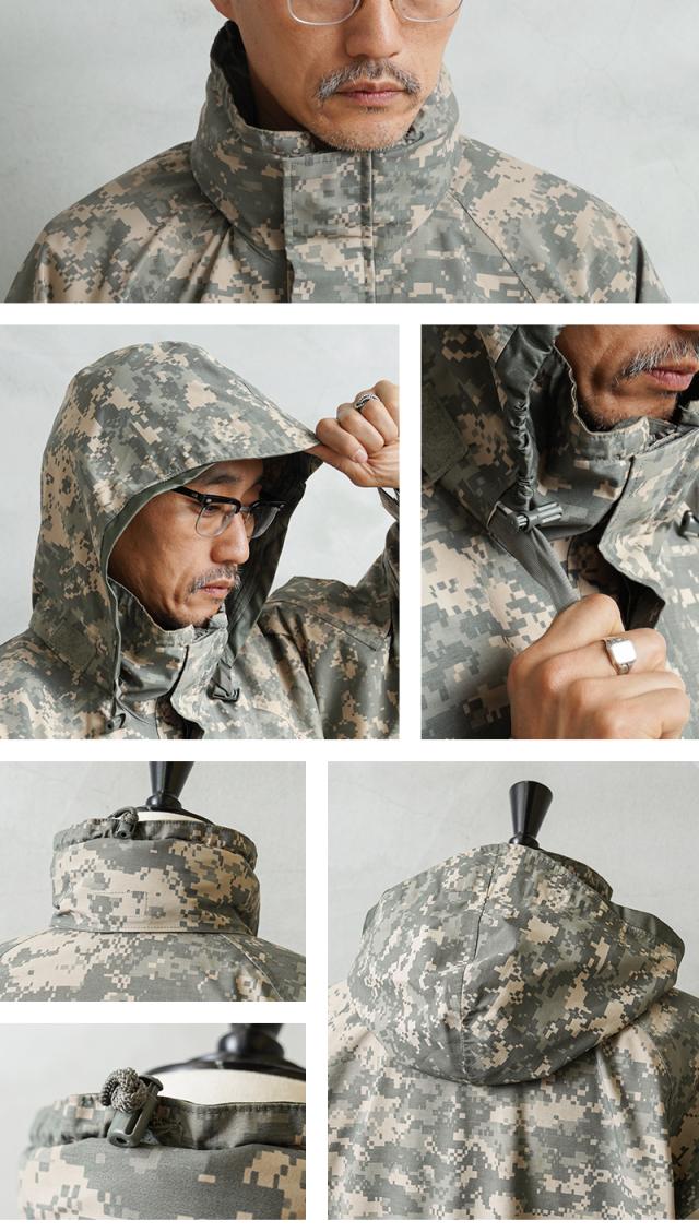 実物 USED 米軍 ECWCS 2nd Gen GORE-TEX パーカ ACU（UCP）【Cx】【I