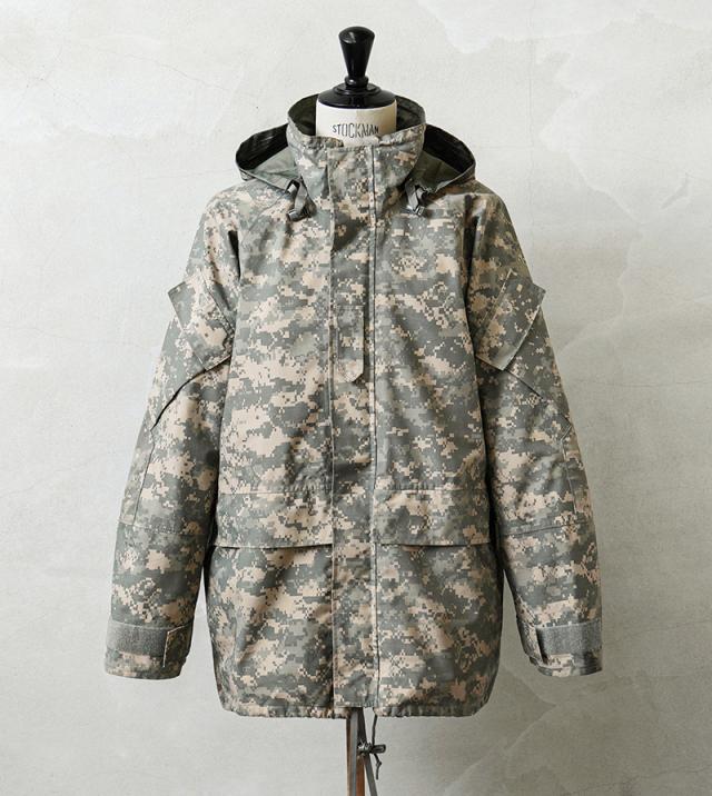 米軍 実物 レインパーカー ACU 上下 実物 USED 米軍 ECWCS 2nd Gen GORE-TEX パーカ ACU（UCP）【Cx】【I