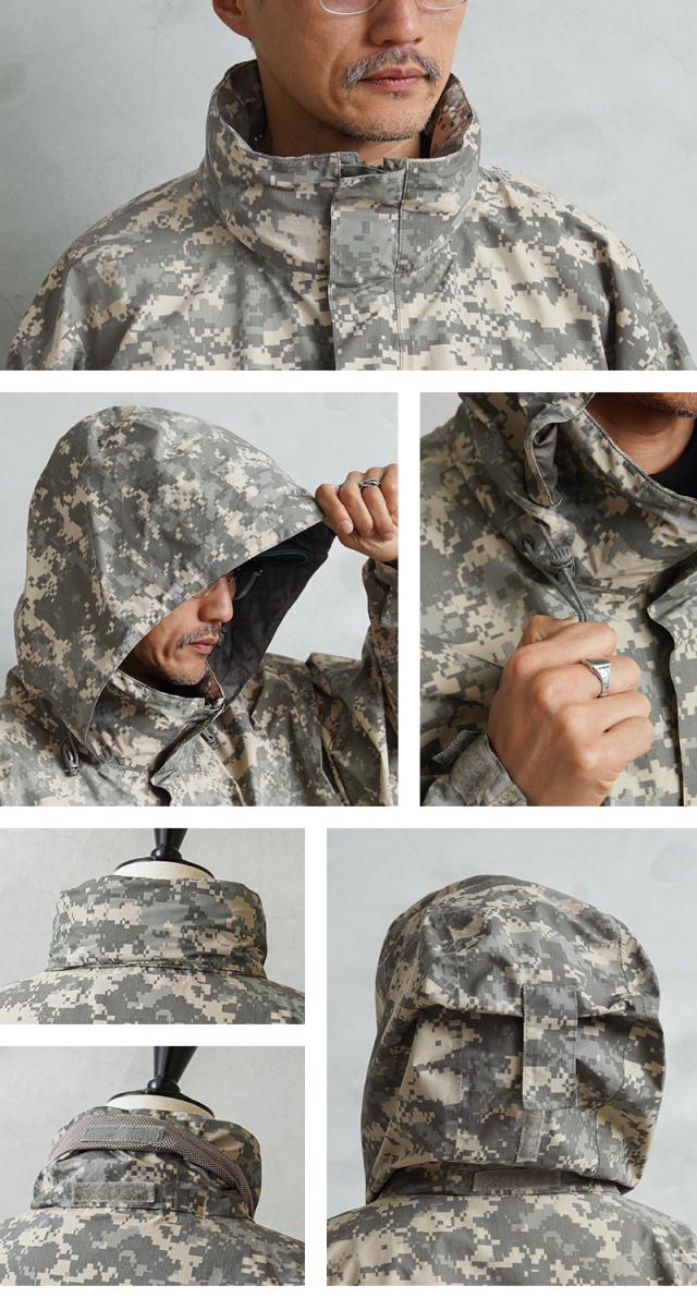 リジェクト 訳あり品 実物 USED 米軍 ECWCS GEN3 LEVEL6 GORE-TEX ジャケット ACU（UCP）【Cx】【I】_10