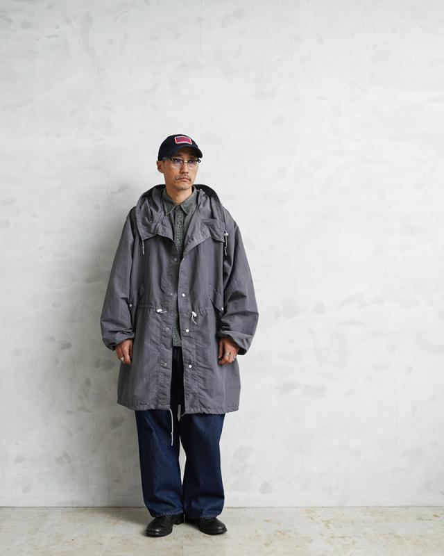 OURLEGACYモッズコート グレー 実物 USED 米軍 スノーカモ モッズコート GRAY染め【Cx】【I】の通販は