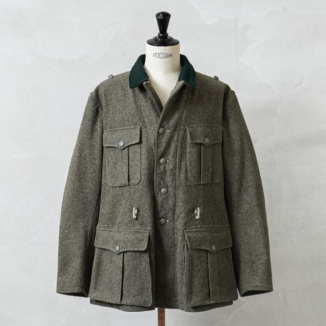 実物 USED使用 ドイツ軍 M-36タイプ リメイク フィールドジャケット【Cx】【I】｜メンズ ミリタリー M36 古着 ユーズド ヴィンテージ