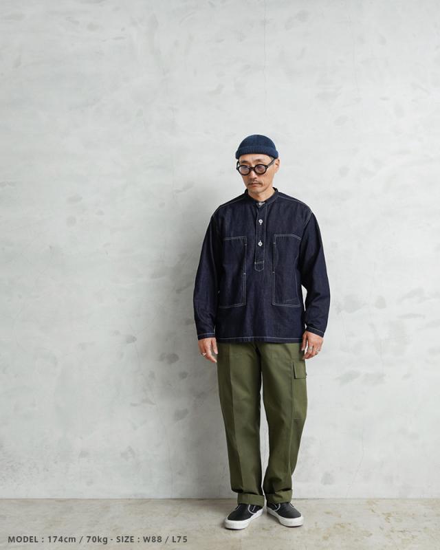 実物 USED イギリス軍 ライトウェイト ファティーグ パンツ サイドカーゴポケット付き【Cx】【I】_1