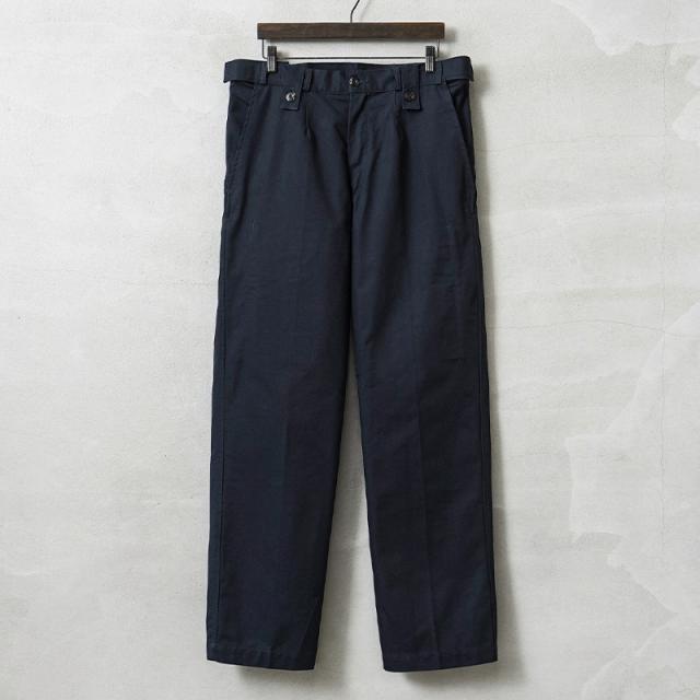 実物 新品 デッドストック オランダ軍 王立保安隊 インサイドポケット ワークパンツ NAVY【Cx】【I】