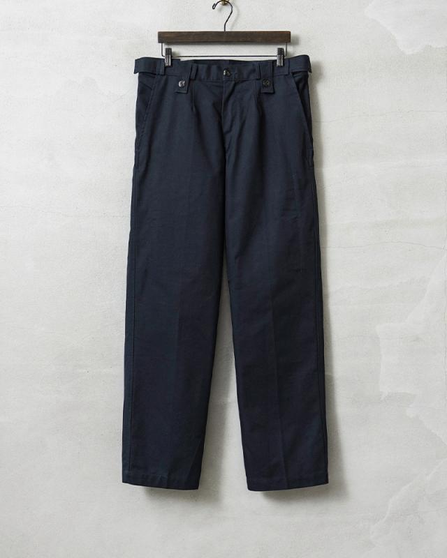 実物 新品 デッドストック オランダ軍 王立保安隊 インサイドポケット ワークパンツ NAVY【Cx】【I】_2