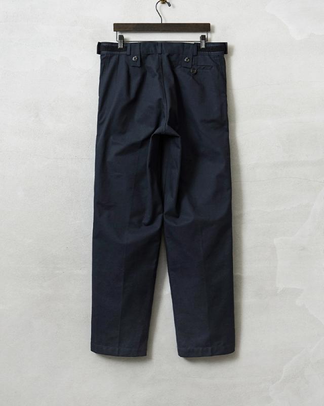 実物 新品 デッドストック オランダ軍 王立保安隊 インサイドポケット ワークパンツ NAVY【Cx】【I】_4