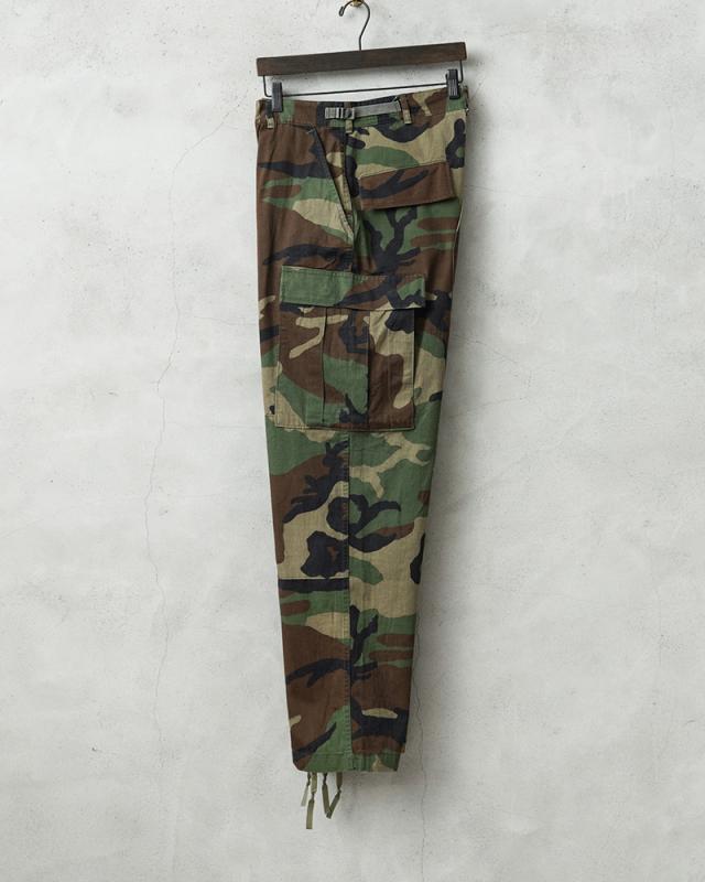 実物 USED 米軍 BDU WOODLAND CAMO カーゴパンツ ノンリップ【Cx】【I】｜メンズ ミリタリー アメリカ軍 迷彩 カモフラ 軍パン ユーズド ヴィンテージ 大きいサイズ_10