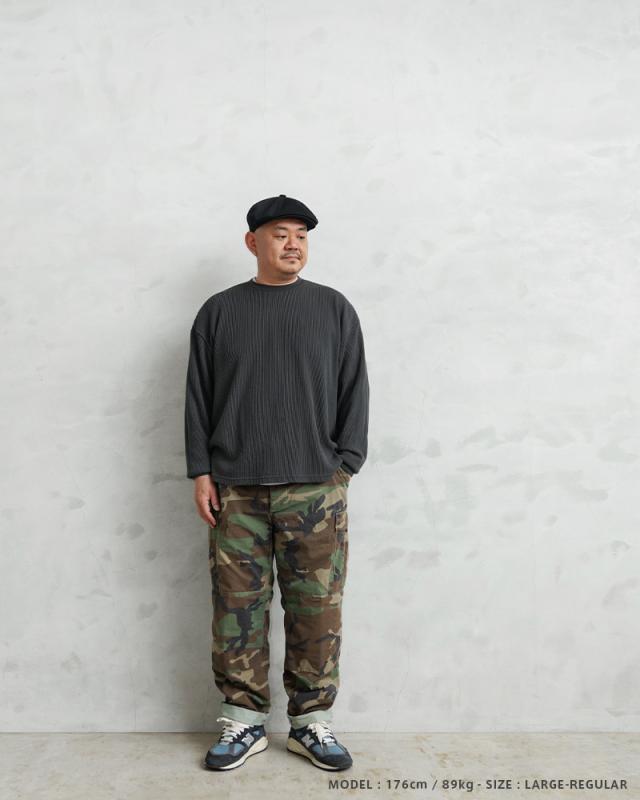 実物 USED 米軍 BDU WOODLAND CAMO カーゴパンツ ノンリップ【Cx】【I】｜メンズ ミリタリー アメリカ軍 迷彩 カモフラ 軍パン ユーズド ヴィンテージ 大きいサイズ_7