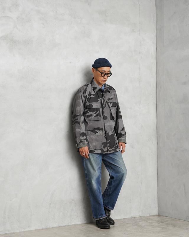 MADE IN USA 新品 米軍 BDU ジャケット モノトーン CITY CAMO【Cx】【I】_6