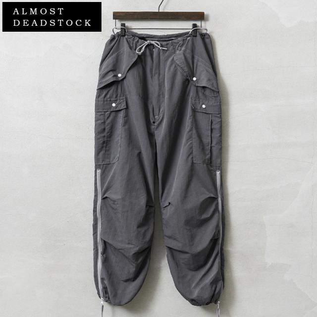 実物 新品 デッドストック 米軍 スノーカモ オーバーパンツ カーゴポケット付き GRAY染め ALMOST DEADSTOCK【Cx】【I】