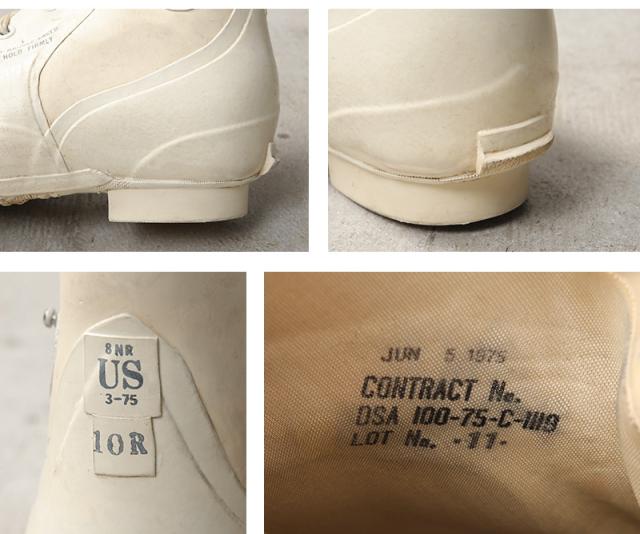 実物 USED 米軍 1970〜1980’s ヴィンテージ ラバーブーツ / バニーブーツ【Cx】【I】_9