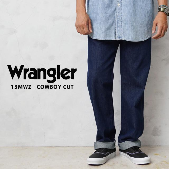 Wrangler ラングラー WM1013 13MWZ COWBOY CUT ストレート デニムパンツ【T】【Cx】｜メンズ ボトムス ジーンズ ジーパン ロングパンツ 長ズボン ウォッシュ アメカジ カジュアル ブランド おしゃれ