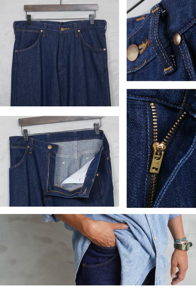 Wrangler ラングラー WM1013 13MWZ COWBOY CUT ストレート デニムパンツ【T】【Cx】｜メンズ ボトムス ジーンズ ジーパン ロングパンツ 長ズボン ウォッシュ アメカジ カジュアル ブランド おしゃれ_6