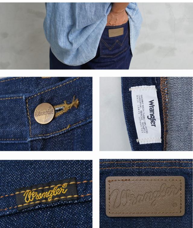 Wrangler ラングラー WM1013 13MWZ COWBOY CUT ストレート デニムパンツ【T】【Cx】｜メンズ ボトムス ジーンズ ジーパン ロングパンツ 長ズボン ウォッシュ アメカジ カジュアル ブランド おしゃれ_7