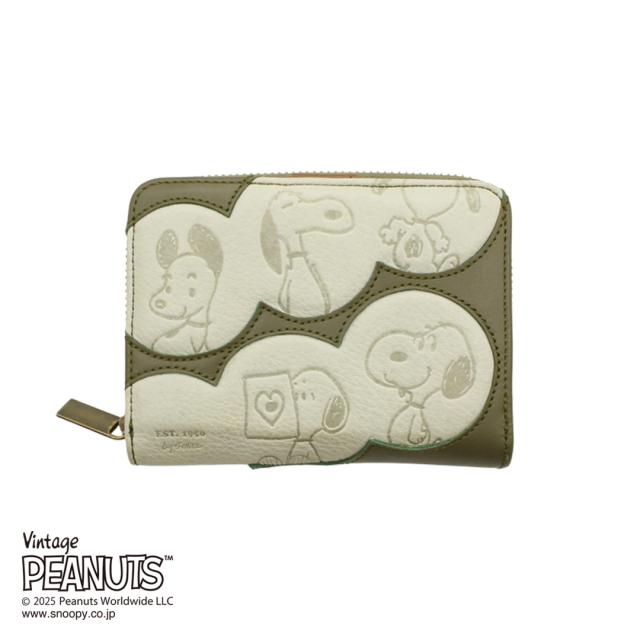 PEANUTS/SNOOPY】スヌーピーの二つ折り財布【PEANUTS75周年】[sp