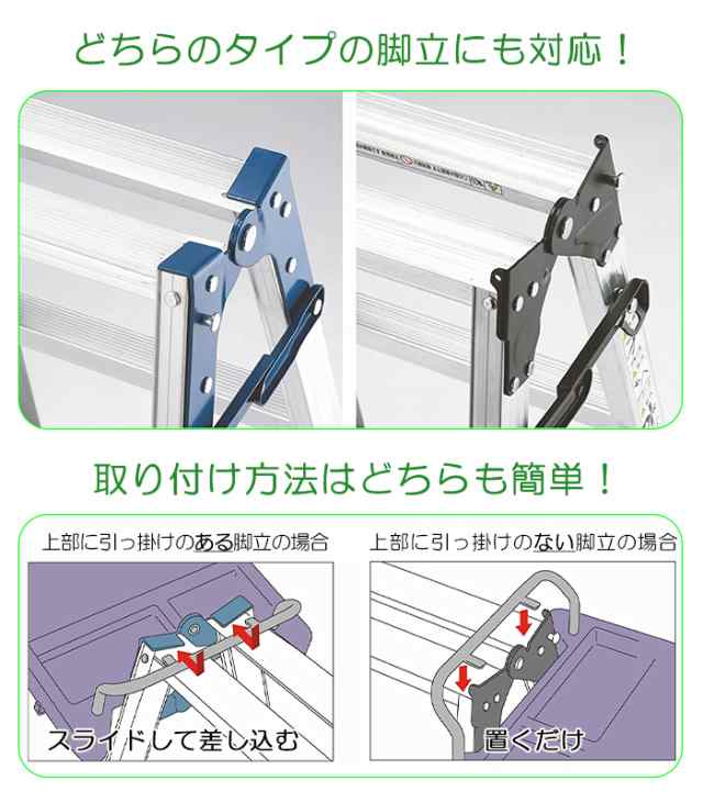 はしご兼用脚立専用トレー 高所作業 DIY ガーデニング 剪定 小物置 トレー 便利 小物入れ 引っ掛けるだけ 簡単設置 BCO-1026の通販はau  PAY マーケット - あなたのほしいインテリア店