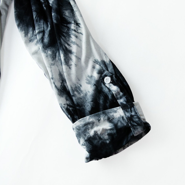 ロングカーディガン メンズ 薄手 夏 サマー カーディガン ムラ染め