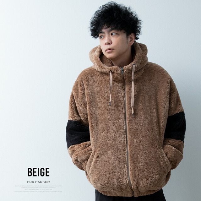 パーカー オーバーサイズ ファー付き ジップアップパーカー アウター レディース ファー フェイクファー フード付き スウェット 大きいサイズ 秋冬 裏起毛 パーカー オーバーサイズ ファー付き ジップアップパーカー