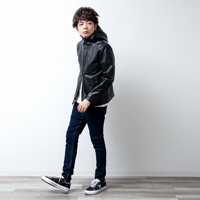 ライダースジャケット メンズ パーカー フェイクレザー 秋冬 アウター