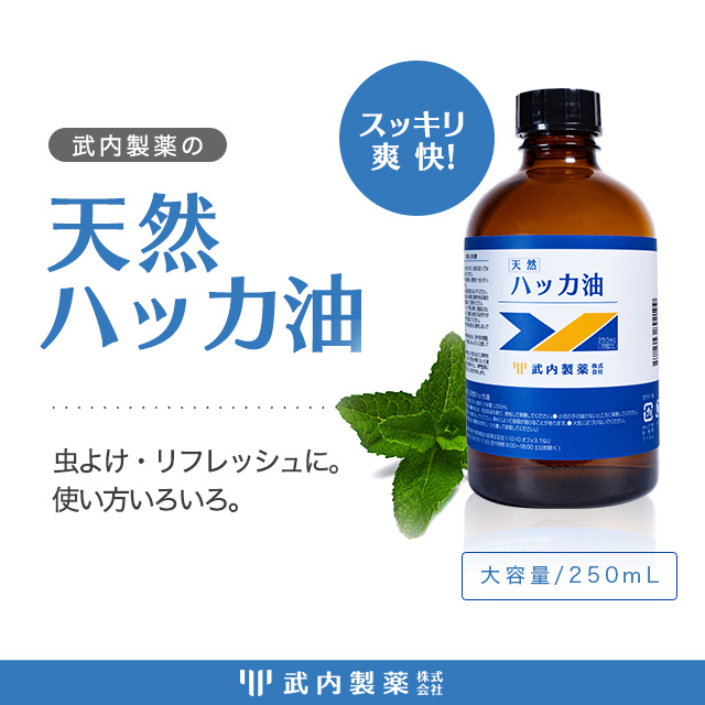 ハッカ油 250ml 大容量 武内製薬 水を混ぜて ハッカ油スプレー にできます 冷感 消臭 マスク 天然 スプレー にもできる お風呂 アロマオの通販はau Pay マーケット ブラジリアンワックス脱毛用品のビューティーカート