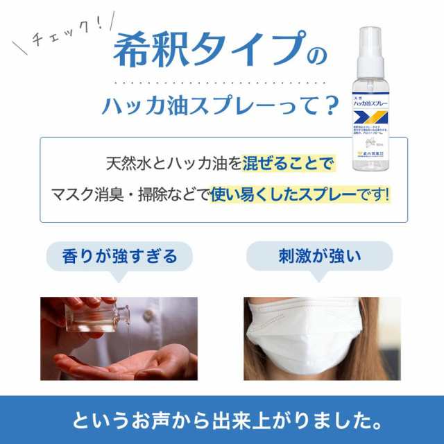 ハッカ油スプレー 50ml×3本セット 花粉 ハッカ ミント ミスト スプレー 冷感 冷却 冷感マスク マスク メントール アルコール  アルコールの通販はau PAY マーケット 武内製薬ブラジリアンワックス脱毛ビューティカート au PAY マーケット－通販サイト