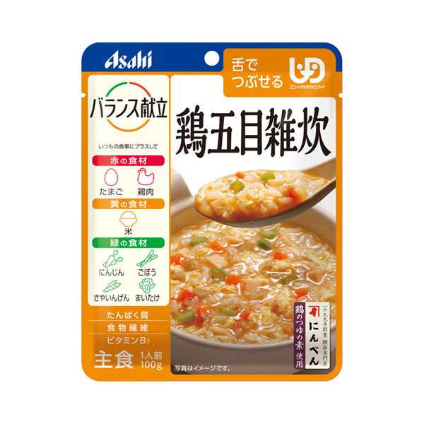 介護食 バランス献立 鶏だんごのクリーム煮 150g アサヒグループ食品