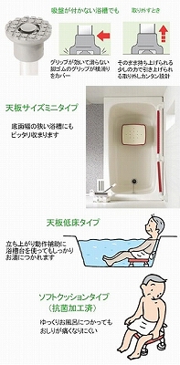アロン化成 安寿 ステンレス製浴槽台R“あしぴた” ミニ ソフトクッションタイプ 12-15 536-472 介護用品