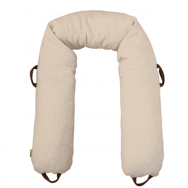 大阪エンゼル 洗えるフィット三角柱クッション2 ベージュ 70 1312-70