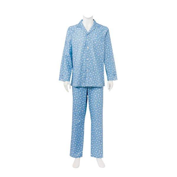 ソフトケアパジャマIIファスナー付 紳士用 104463 竹虎 ヒューマンケア事業部 介護 パジャマ 介護 前 開き 服 綿100% 介護用品の通販は 6,528円